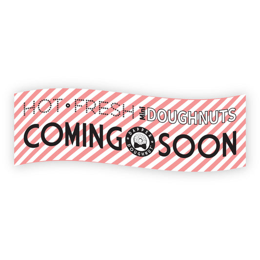 Coming Soon Banner (Pink)