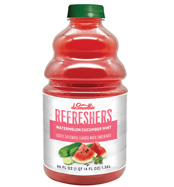 Watermelon Cucumber Mint Refresher