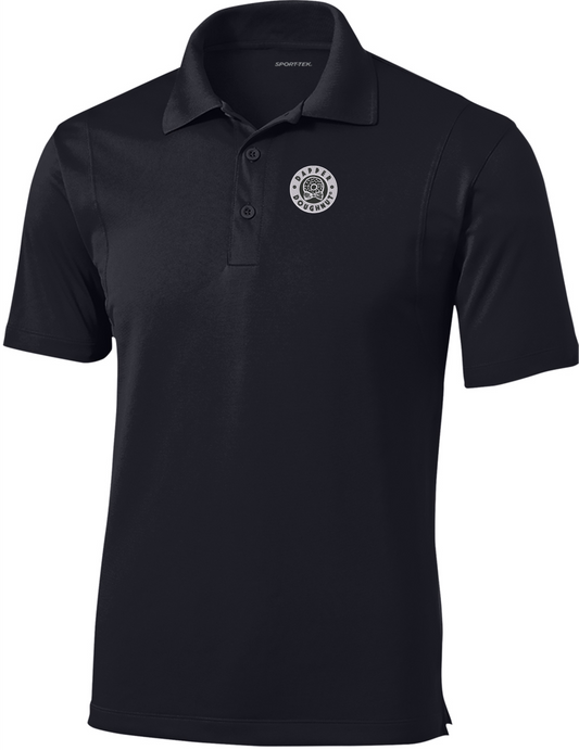 Mens Dapper Polo Black