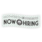 Now Hiring Banner (Mint)