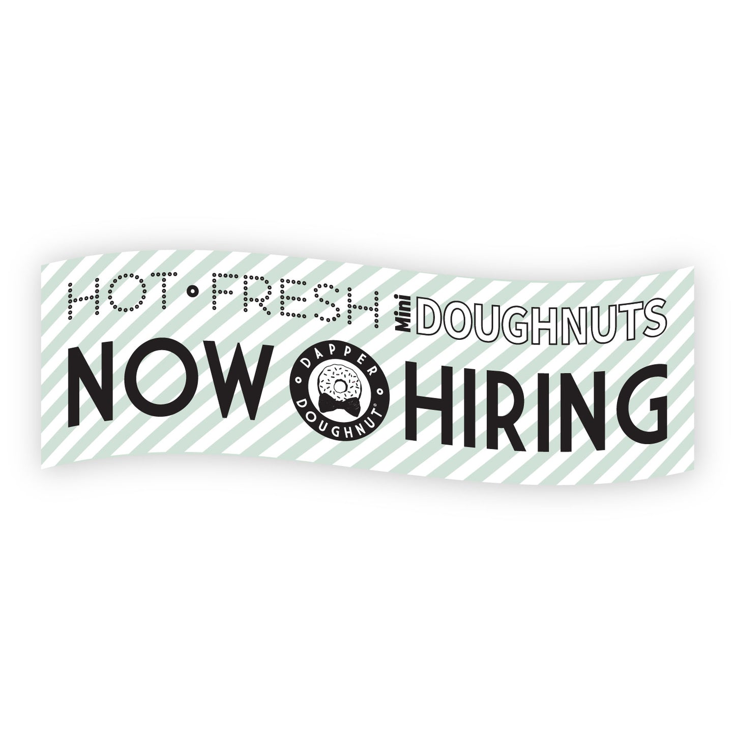 Now Hiring Banner (Mint)