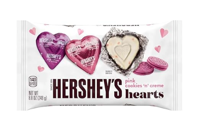 Hershey's Cookies and Creme Valentine Hearts