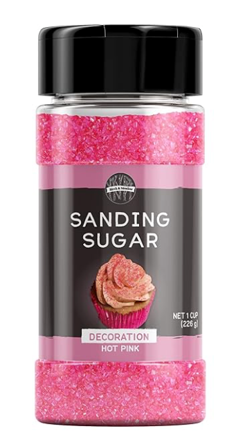 Pink Sanding Sugar