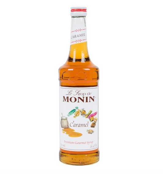 Monin or Torani Caramel Syrup